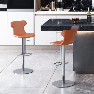 [In Stock] Modern Minimalist Nordic Style Metal bar Chair Light Luxury High Stool with No Armrest