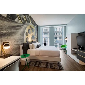 Indigo IHG Fashionable Solid Wood Hotel Casegoods Elegant Hotel Furniture Equipment Contemporary Idm Hotel Apartment Furniture