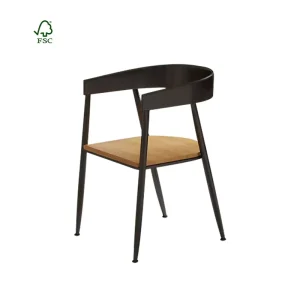 Industrial Dining Iron Chairs for Restaurant Special Design