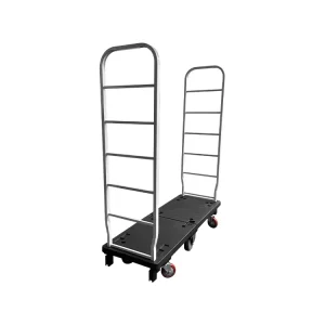 Industrial Heavy Duty Six Wheel Roll Container Hand Cart with Folding Design OEM Customizable for Warehouse and Hotel Use