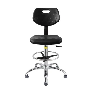 Industrial Laboratory ESD Chair Metal Adjustable Antistatic Cleanroom Chair Laboratory Furniture