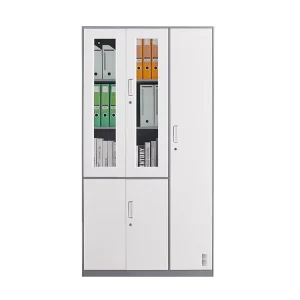 Industrial Lockable Steel Filing Cabinet with Adjustable Height Modern Design for Hospital and Home Office Use