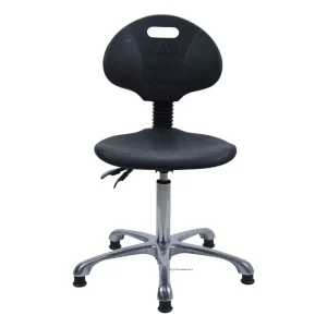Industrial Metal Adjustable Ergonomic Office Chair Comfortable Stool with Wheels