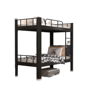 Industrial Metal Double Deck Bunk Bed Thickened Steel Frame Student Dormitory Bunk Bed