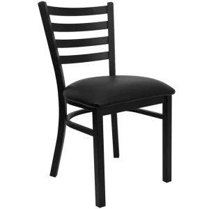 Industrial Metal Restaurant Chairs American Style Dining Chair Hotel Stackable Iron Chair for Indoor Outdoor Cafe Use