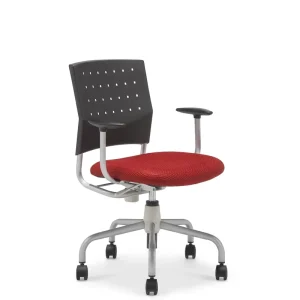 Industrial Plastic Swivel Lift Chair for Home Office Task Chair Height Adjustment for School Hospital Workshop Hotel