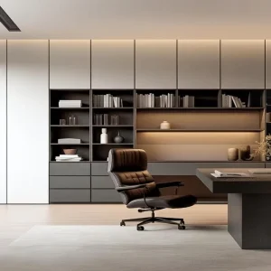 Industrial Style Book and Work Desk Tough Texture Metal Wood Furniture for Loft and Creative Studio