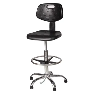 Industrial Style Metal Adjustable Laboratory Chair Commercial Furniture