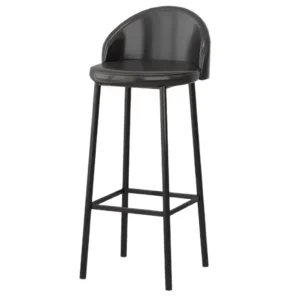Industrial Style Vintage Barstool Dining Chair Round Bar Table Set Commercial Metal Leg Stool Bistro Dining Table
