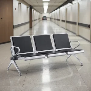 Infusion Chair Compact Modern 3 Seats Steel Seating Solutions for Hospital School Bulk Facility Management Sets