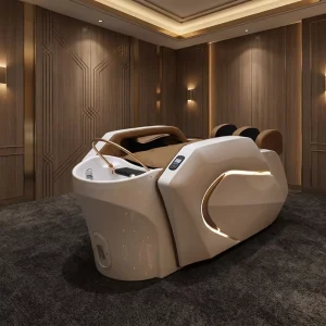 Intelligent Head Spa Bed for Backwash Unit Massage Shampoo Station Salon Sink Basin Shampoo Bed Hair Spa Massage Bed