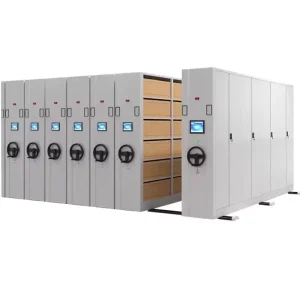 Intelligent Shelving Modern Design Mobile Lockable Filing System Commercial Compactor Storage Metal Archive Cabinet Office