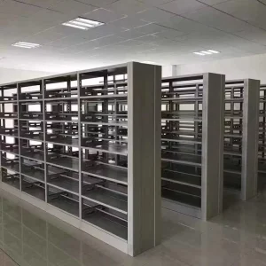 Iron Bookcase Library Book Adjustable Shelves Cabinet Book Scaffale Libreria Rak Buku Libreros Bookcase