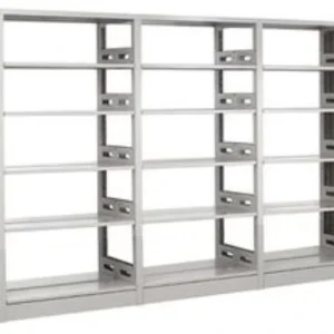Iron Bookcase for Home Use Floor Standing Bookcase Book Reading Shelf Library Iron Bookcase