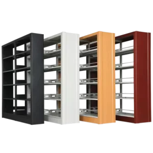 Iron Customizable Modern Bookshelf for Bedroom Home Furniture Adjustable Design China Factory Direct Sale