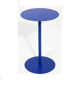Iron Modern Simple Style Blue Eco Friendly Durable Portable Easy to Clean Side Coffee Table for Living Room Furniture