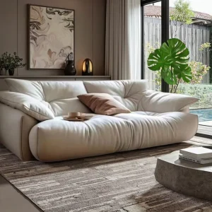 Italian Design Modern Luxury Velvet Convertible 3-Seater Sectional Sofa Set High Quality Modular Fabric for Hotel Villa Home