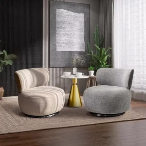 Italian Designer Single Sofa Chair for Small Living Room Balcony Reception Beauty Salon Hotel and Homestay Furniture