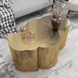Italian Light Luxury Modern Minimalist Multi functional Coffee Table