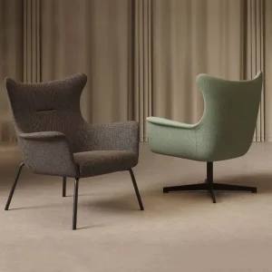 Italian Luxury Designer Single Sofa Backrest Chair Office Reception Negotiation Seat