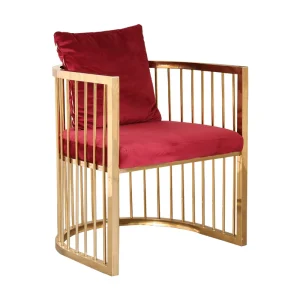 Italian Luxury Gold Metal Restaurant Chairs Hotel Room Chair Hotel Lobby Chair