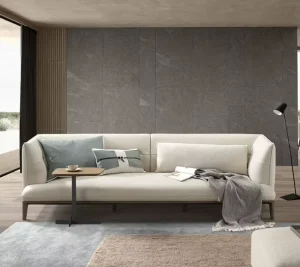 Italian Minimalist Light Luxurious Modern Leather Sofa