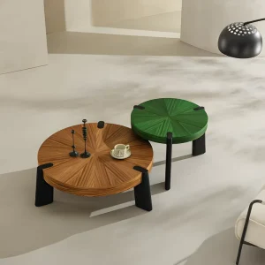 Italian Minimalist Modern Eco-Friendly Coffee Table & Tea Table for Small Home Living Room Furniture with Customizable Options