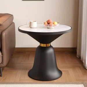 Italian Minimalist Modern Light Luxury Coffee Table Microcrystalline Stone Sofa Corner for Small Apartment Home Furniture