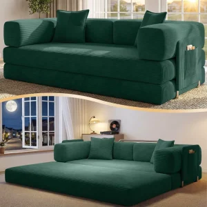 Italian Minimalist Modular Rochburg Sectional Sofa Bed French Fabric Straight Row Trendy New Set Living Room Study Sponge Small