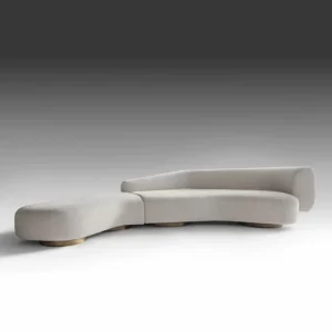 Italian Sofa Factory Direct Supply Modern Boucle Sofa Luxury Living Room Boutique Store Sets