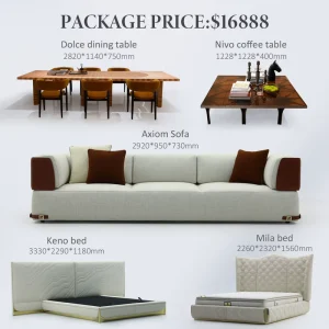 Italy Design Luxury Home Furniture Set Living Room Sofa Couch Bedroom Bed Couch Sofa Table Sets