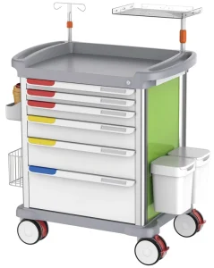 Italy Design Mobile Hospital Multi functional Medical Treatment Emergency Cart Trolley