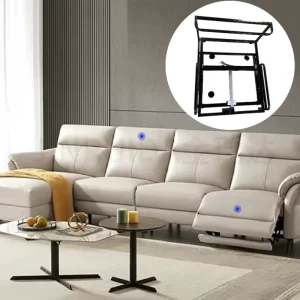 JIN RUI DA Heavy Duty Durable Iron Electric Single Pull out Sofa Bed Frame Side Opening Easy Installation for Home Office Hotel