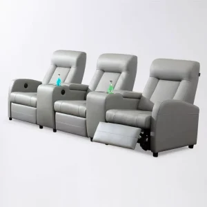 JINS High Quality Modern Electric Comfortable Luxury Home Theater Leather Recliner Sofa for Living Room