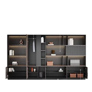 Jeddah Zero Formaldehyde Luxury Salon Display Bookshelves