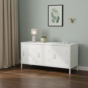 K D Metal Furniture Steel TV Stand Classical French Cabinets Storage Sideboard Console Table Living Room Steel Furniture