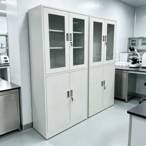 KD Structure Laboratory Glassware Storage Cabinet with Ventilation System and Security Lock Flat Pack Solution
