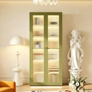 KD Structure Save Freight Steel Cabinet Shutter Door Slim Metal Sideboard for Living Room Apartment Project Factory Direct