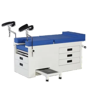 KL BC122 China Manufacturer Durable Hospital Examination Table With Stainless Steel Basin