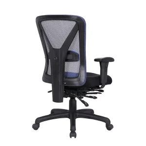 Kabel New Executive Swivel Chair Ergonomic Office Chair with Modern Design PU and Mesh Fabric Material