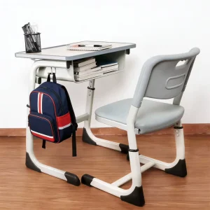 Kids Adjustable Height Study Table and Chair Set for Bedroom Student Desk and Chair Factory Source