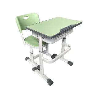 Kids Wooden Study Table and Chair Set for Home Learning Student Desk and Chair Support Customization to Produce Bulk Orders