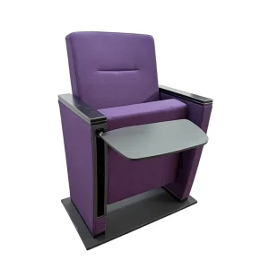 L A03 Foldable European Design Cinema Theater Furniture Auditorium School Lecture Hall Seating Chairs with Writing Tablet