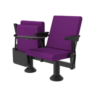 L A19R Modern Integrated Tablet Retractable Telescopic Foldable Theater Furniture for School Stadium Auditorium Hall