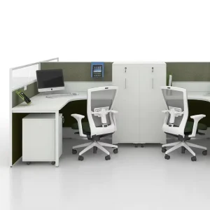 L Shape 4 10 People Modular Modern Work Station Desk Office Furniture