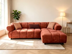 L Shape Large Sized Sofa for the Living Room Fabric Design for Living Room Office 2 Seater+Chaise