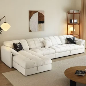 L Shape Sofa Beds Apartment Queen Sleeper Sofa Set 2 3 Seater Sofa for Hotel Lounge Living Room Bedroom Furniture