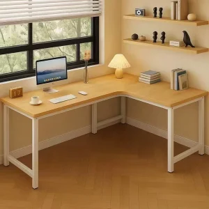 L Shaped Ergonomic Gaming Desk Convertible Home Office PC Workstation Portable Space Saving Foldable Easy to Assemble Adjustable