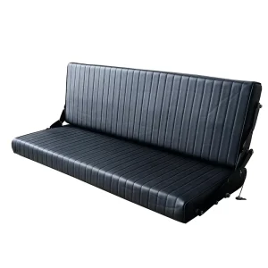 L107 Business Style Flip Up X Sofa Bench Leather RV Seat Bed Universal Fit for Motorhome Van Various Color