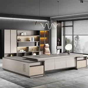 LBZ 65 Escritorio Office Furniture Boss Desk Manager CEO Luxury Desk Boss Table for Office Executive Office Desk Table
